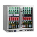 36-Inch Stainless-Steel Beverage Refrigerator
