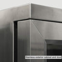 36-Inch Stainless-Steel Beverage Refrigerator