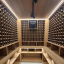 Custom Timber Wine Rack | Natural Pine