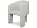 Cadence CAA-524 off-white bouclé chair