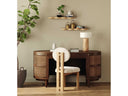 Union Home Canggu office set: Porto Dark desk and Colton chair