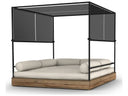 Mamagreen Aiko Outdoor Daybed Lounge Teak and Stainless Steel