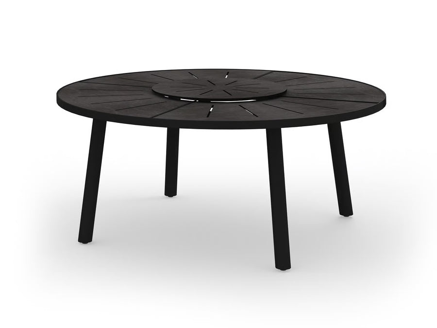 Mamagreen Meika 71″ Round Dining Table — HPL, Anthracite