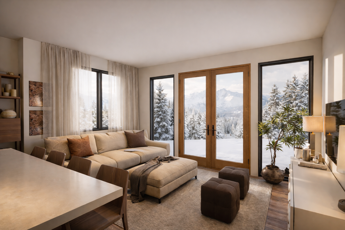 Irontown Morada 800 modular home — interior view