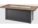 Outdoor Greatroom Havenwood Rectangular Fire Pit Table with Driftwood Everblend Top