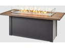 Outdoor Greatroom Havenwood Rectangular Fire Pit Table with Driftwood Everblend Top