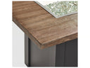 Outdoor Greatroom Havenwood Rectangular Fire Pit Table with Driftwood Everblend Top
