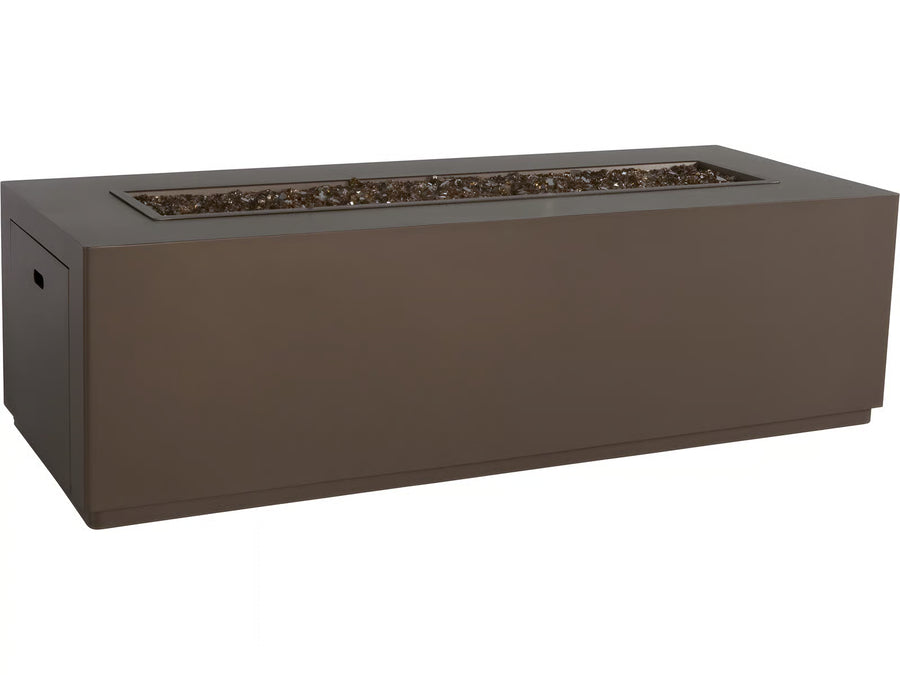 OW Lee Forma 65″ Fire Table — Aluminum
