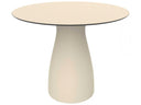 Resol Baobab S Round Dining Table in Black and Black Marble