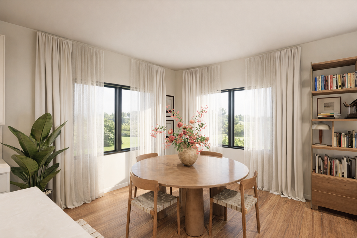 Irontown The Aspen modular home — interior view