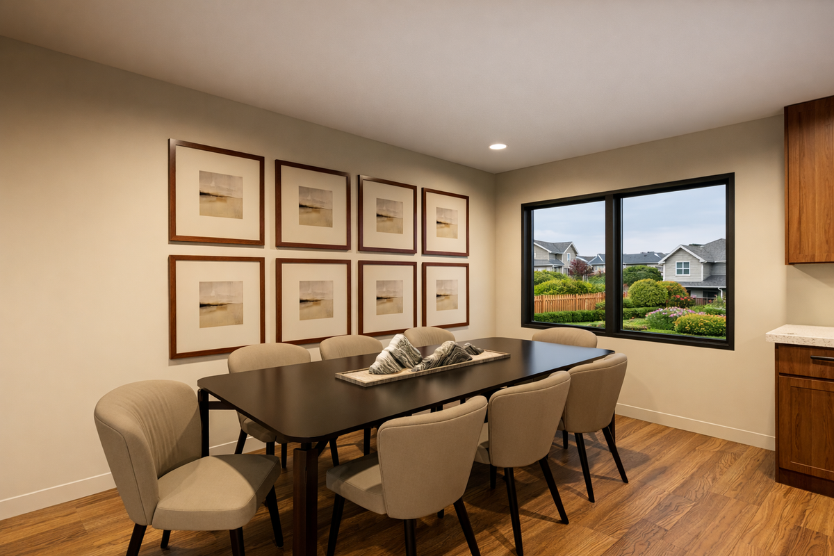 Irontown The San Conejo modular home — interior view