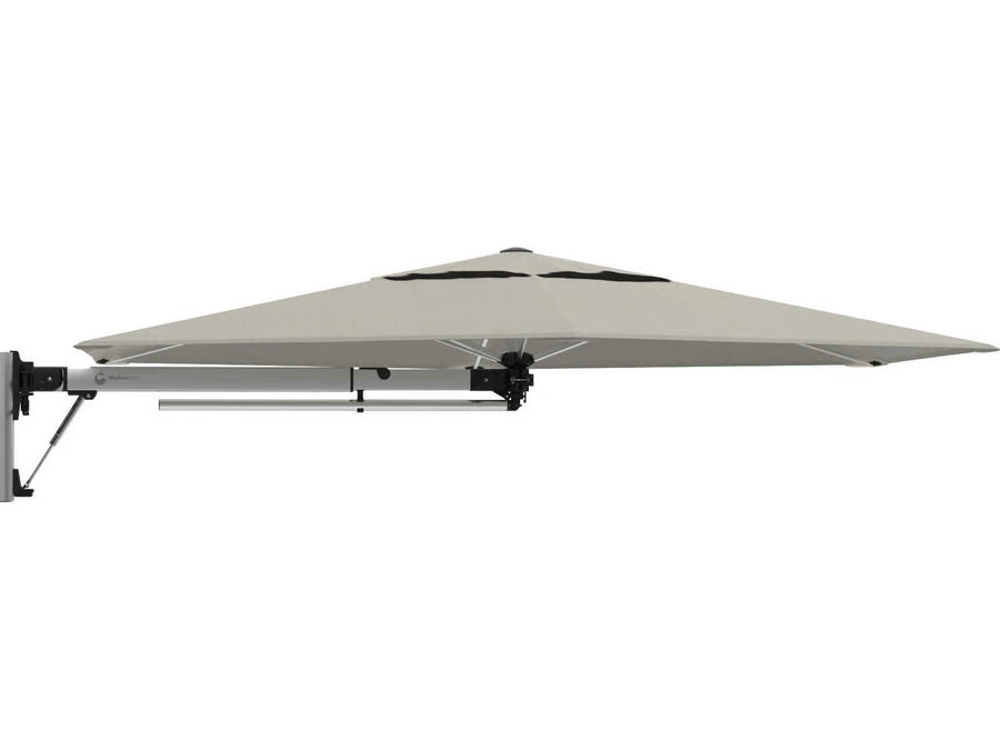 Shadowspec Retreat 2.7m Wall-Mount Umbrella — Octagon, Space Grey