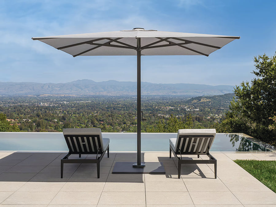 Shademaker Atlas 10′ Umbrella — Square, Crank Lift