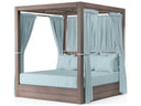 Laguna Driftwood Aluminum Cushion Lounge Bed