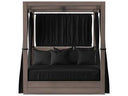 Sunset West Laguna King Lounge Bed — Aluminum, Canopy