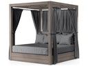 Laguna Driftwood Aluminum Cushion Lounge Bed