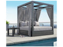 Sunset West Redondo King Outdoor Aluminum Lounge Bed