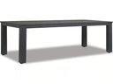 Sunset West Redondo 90-Inch Rectangle Outdoor Dining Table in Slate