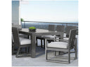 Sunset West Redondo 90-Inch Rectangle Outdoor Dining Table in Slate