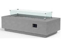 Sunset West Gravelstone Fire Table — Concrete