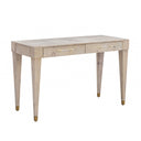 Brandyss 48-inch white burl desk alternative finish
