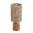 TOV Kombu small raffia and mango wood table lamp alternate manufacturer photograph