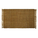 Mata Natural handwoven light brown jute rug 5 by 8
