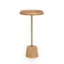 Saddle raffia side table alternate manufacturer view