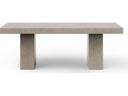Urbia Outdoor Mixx Elcor Rectangle Dining Table in Dark Grey