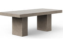 Urbia Outdoor Mixx Elcor Rectangle Dining Table in Dark Grey