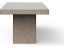Urbia Outdoor Mixx Elcor Rectangle Dining Table in Dark Grey