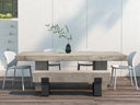 Urbia Outdoor Mixx Elcor Rectangle Dining Table in Dark Grey