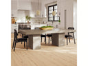 Urbia Outdoor Mixx Elcor 95-Inch Rectangle Dining Table in Dark Grey Concrete