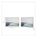 Shoreline framed artwork alternate dimension view