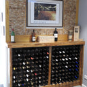 Custom Timber Wine Rack | Natural Pine