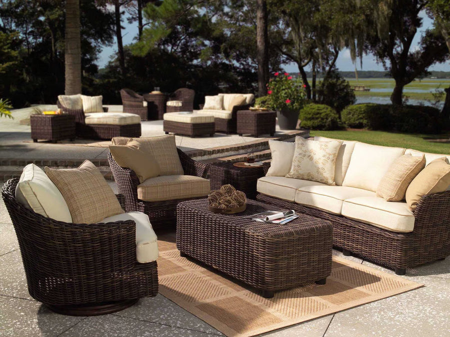 Woodard Sonoma Lounge Set — Wicker