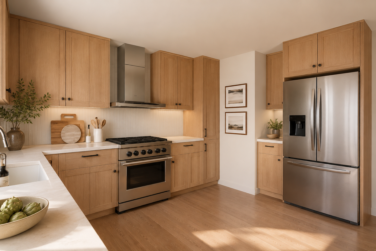 Irontown The Walker modular home — interior view