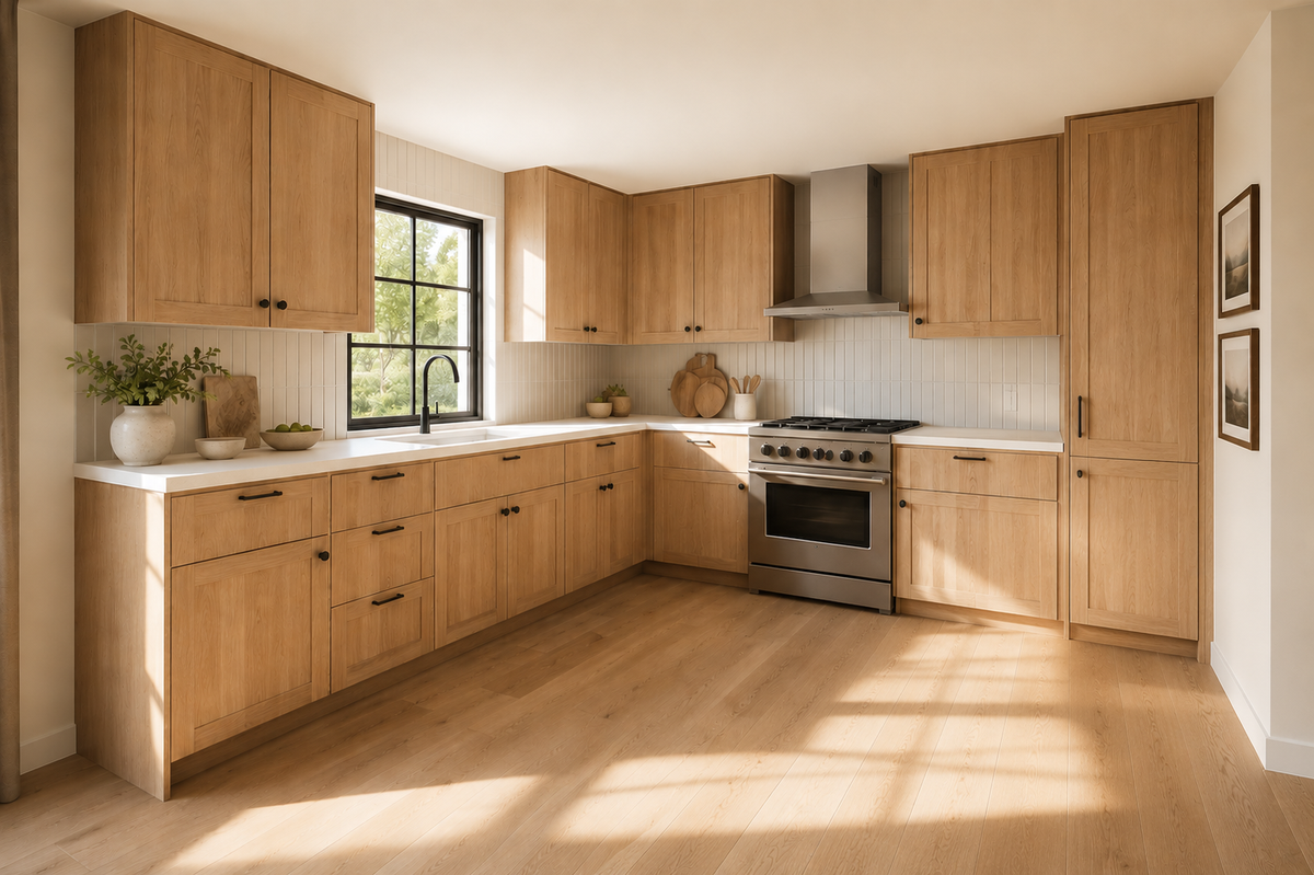 Irontown The Walker modular home — interior view