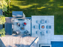 Renson Camargue residential pergola from above