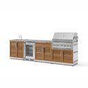 NewAge Classic 10 1/2 Ft Kitchen with Sink and Refrigerator