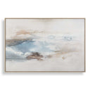 Chasing Blue by Uttermost, full frontal view of the hand-painted canvas