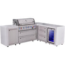 Mont Alpi Deluxe 7 Ft Kitchen with Fridge and Drawers