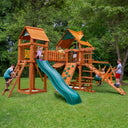 Pioneer Peak Swing Set - Wood Roof