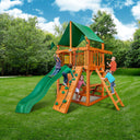 Chateau Tower Swing Set - Vinyl Canopy