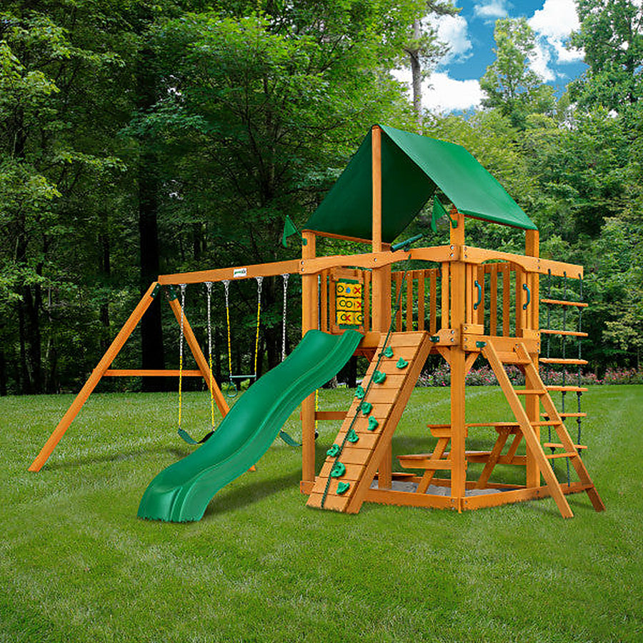 Chateau Swing Set - Vinyl Canopy