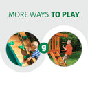 Double Down II Swing Set