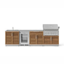 NewAge Classic 10 1/2 Ft Kitchen with Sink and Refrigerator