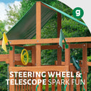 Outing Swing Set - Vinyl Canopy