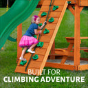 Outing Swing Set - Vinyl Canopy w/ Tube Slide