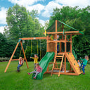 Outing Swing Set - Vinyl Canopy w/ Tube Slide